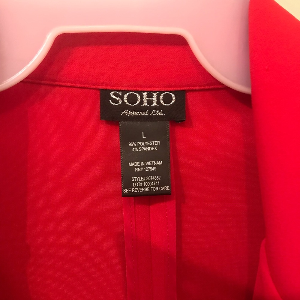 Red Blazer - Picture 2 of 4